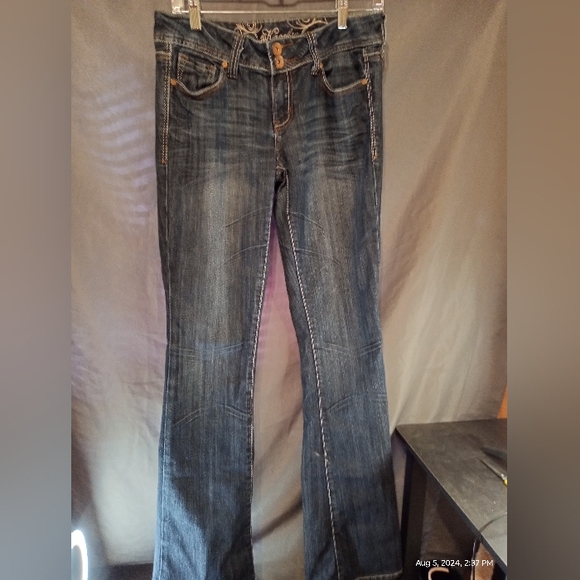 Knock out skinny boot refuge denim jeans - Picture 1 of 6